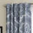 Parnell 100% Polyester Room Darkening Medalion Print Curtain Panel with  Rod Pocket Top and Hidden Back Tabs -661554992-661554999
