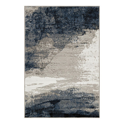 Ivy Bronx Glomma Nathanyl Rug Blue