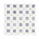 Azula Hatchwork 11.75" x 12.2" Marble Mosaic Tile