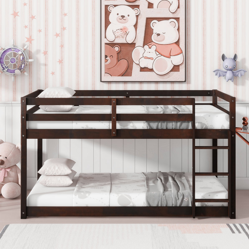 Harriet Bee Twin Over Twin Standard Bunk Bed - Thumbnail 2