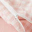 Washed Cotton Checkered Pattern Duvet Cover Set-1126550252-1079322548