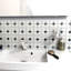 Carreau de mosaïque en porcelaine nid d'abeille pour mur et plancher 11 po x 11 po Oxford-36595297