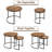 Parkgate Nesting Coffee Table-2054500984
