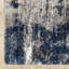 Tapis abstrait gris / bleu sarcelle Sven-318085043