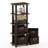 Columbia Walnut Space-Saving Rack - Stylish Open Shelf Storage Solution For Any Room