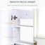 Armoire de salle de bain avec miroir 31,5 po x 23,5 po - décor moderne, espace de rangement suffisant, charnières de porte silencieuses, tablette murale blanche avec charnières rembourrées 31,5 po x 23,5 po, design, espace abondant, fonctionnement par charnière,