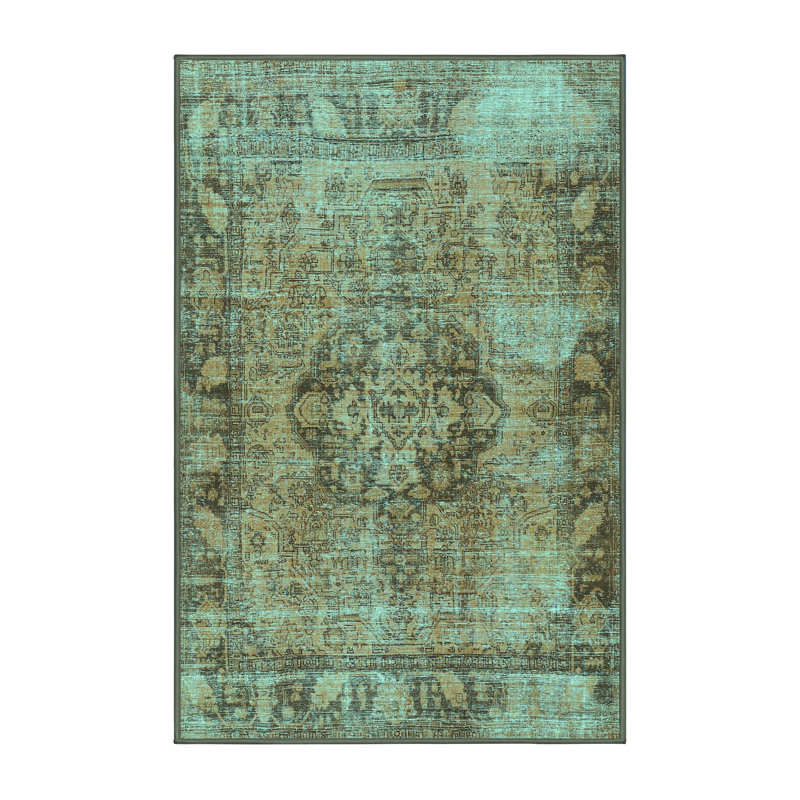 Lyrick Performance Oriental Indoor Rug, Rectangle 4' x 6'