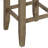 Grey And Oak Counter Height Stools (Set Of 2)