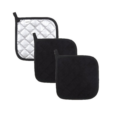 TAYANUC Cotton Potholder Set（Set of 3）