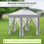 Loami 4m x 4m Metal Pop-Up Gazebo