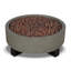 Idledale 40" Round Concrete Propane Outdoor Fire Pit by Real Flame