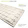 Linear 32-in L x 48-in W Single Threshold Alcove Shower Base Pan with Right Drain in Cameo