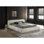 Lit tapissier plissé style plateforme contemporain-1287723597-1287723594