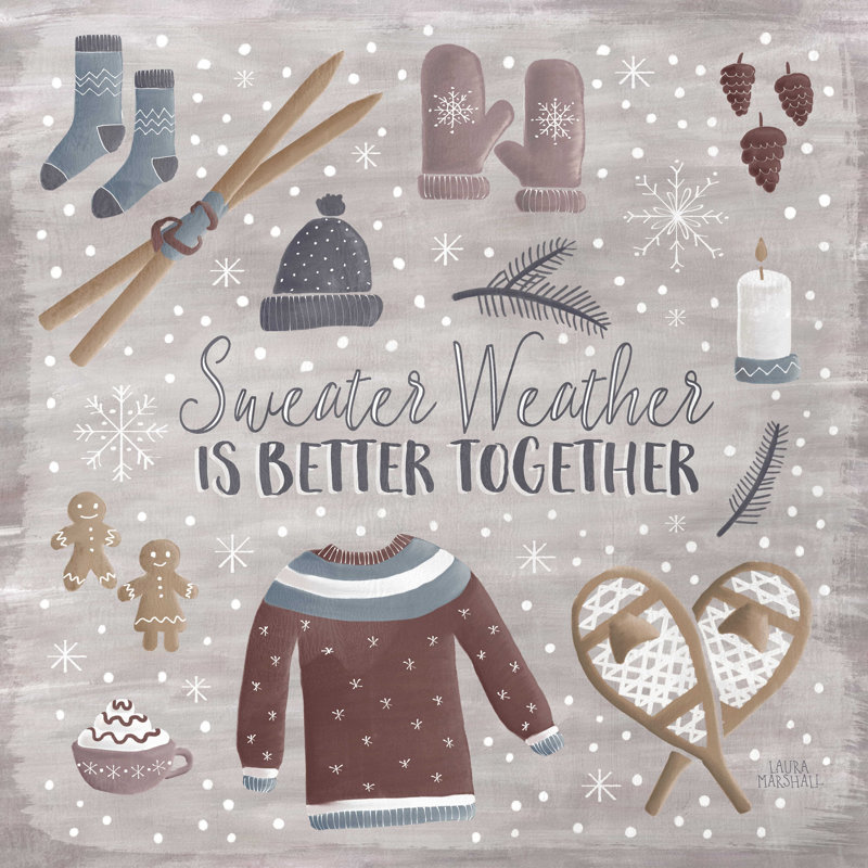 Cozy Winter I, H 12 po x l 12 po