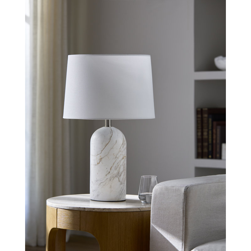 Lampe de table Didomenico, Blanc