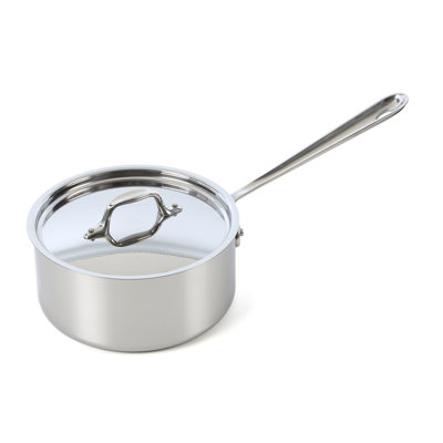 All-Clad D3 Stainless Steel Saucepan with Lid