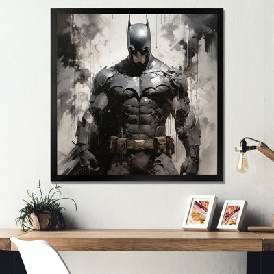 Minimalism Darkness Superheros I - Superheros Wall Art