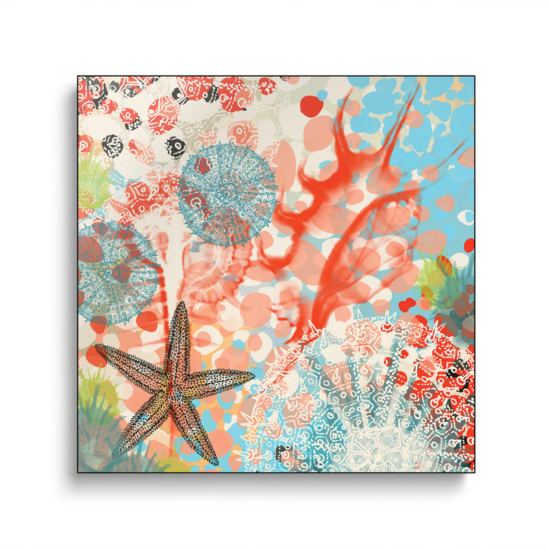 Reproduction d'art sur toile en métal, "Steppeix" par Irena Orlov