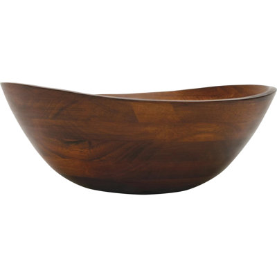 Millwood Pines Christiano Wood Salad Bowl