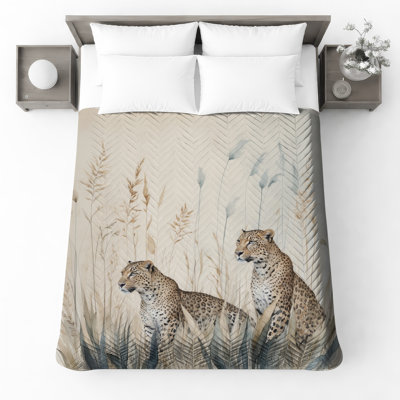 Couvre-lit matelassé Cheetahs