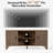 Mid Century Modern Tv Stands For Living Room, Boho Media Console For Bedroom, Tv Entertainment Center With Storage, Wood Television Cabinet-895342893-892196343