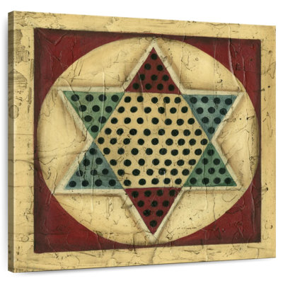 Senne Small Antique Chinese Checkers