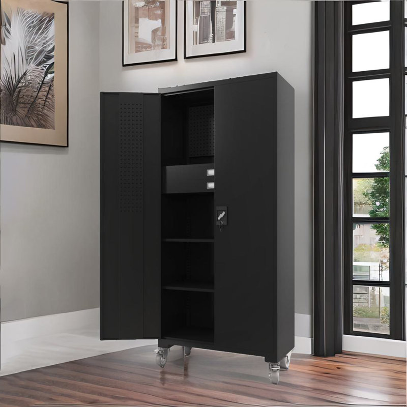 Armoire de rangement en métal