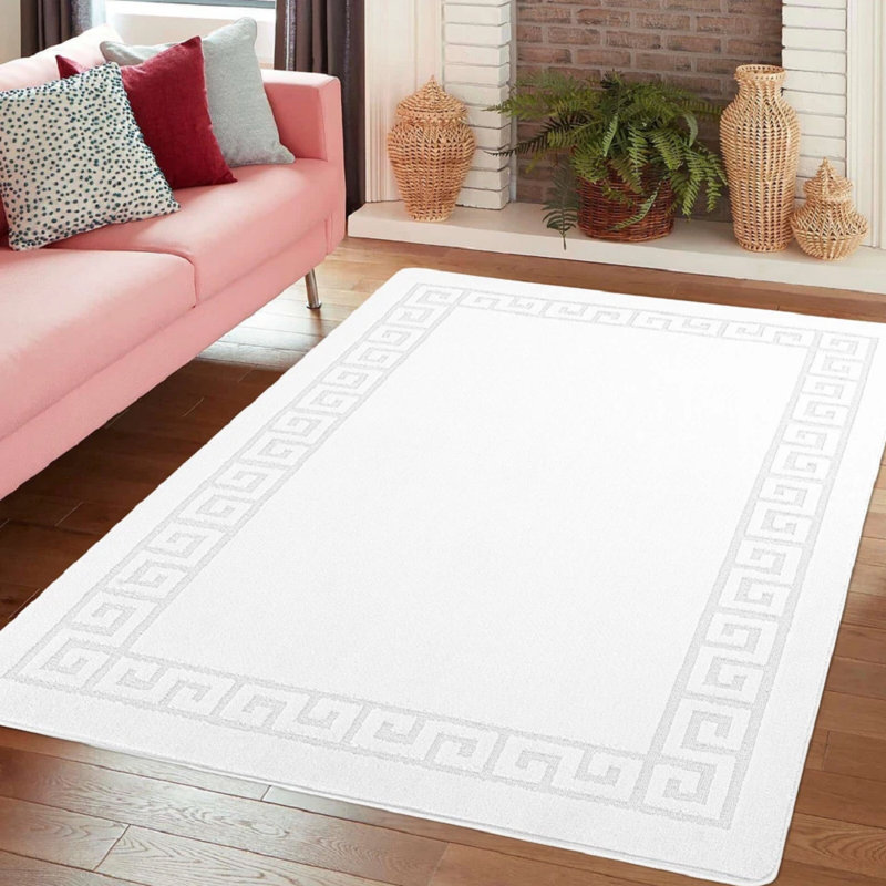 Solid Colour Indoor / Outdoor Area Rug, Rectangle 80 x 150 cm
