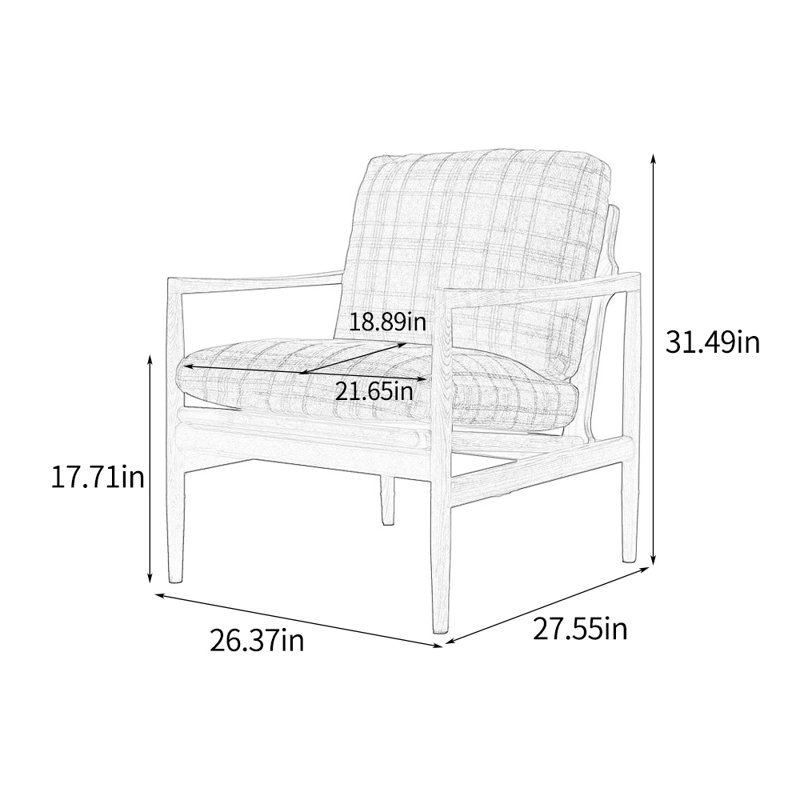 Mariet Upholstered Armchair