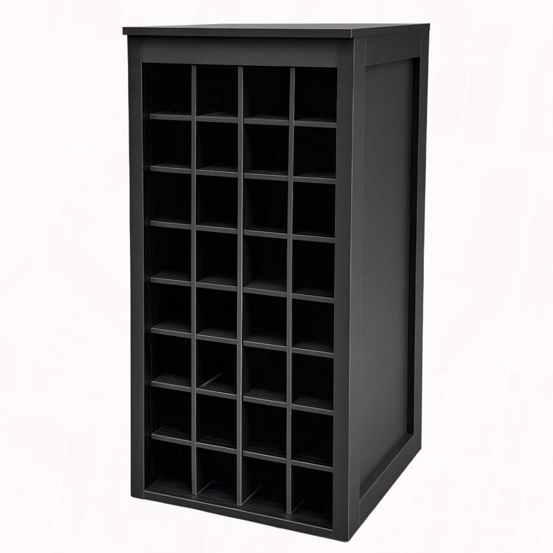 Modular Wine Bar Cabinet Particle Board MDF Structure, Dark Blue