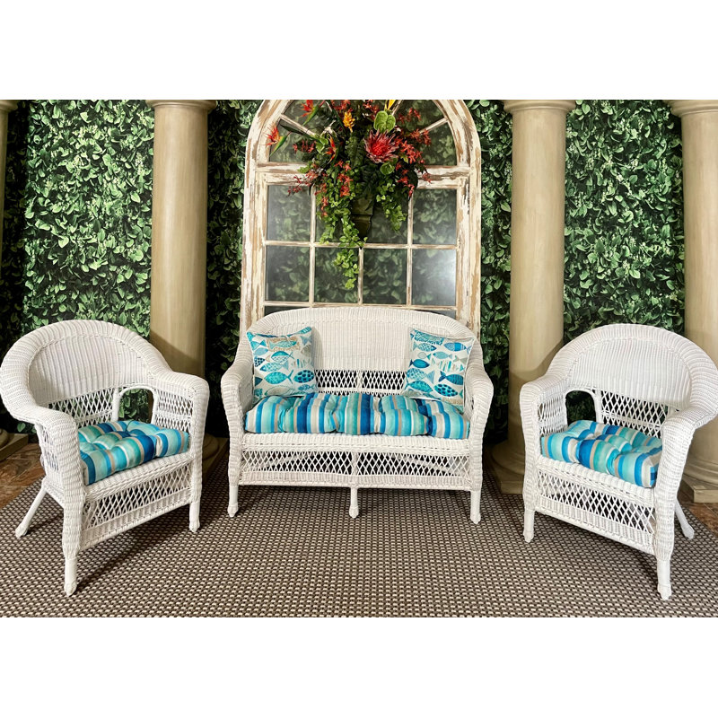Coussin de siège d'extérieur 5 pièces