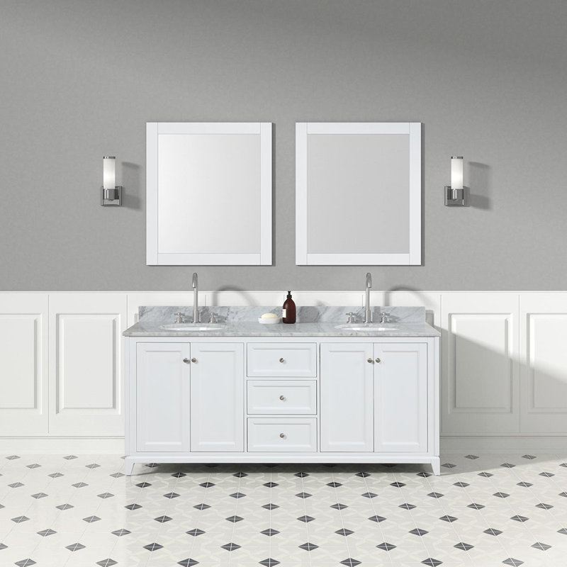 Ensemble de meuble-lavabo double 72 po Atwell