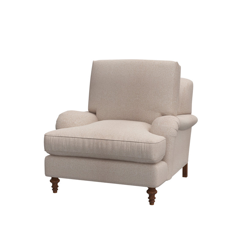 Fauteuil d'appoint Lotta, Storm Cloud (tissu performance) 1359-95, Dune