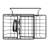 Tabletop Caddies - 3 Compartment Condiment Caddy