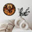 Horloge lion ardent