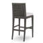 Caribe Upholstered Stool with Solid Wood Frame-51383281-51383282