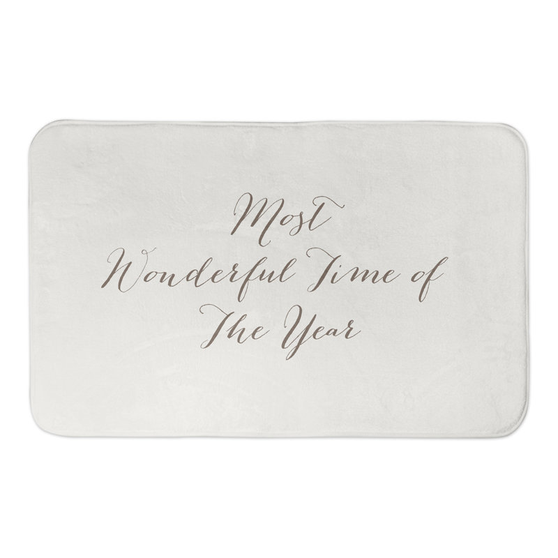 Kreitler Microfiber Non-Slip Bath Rug