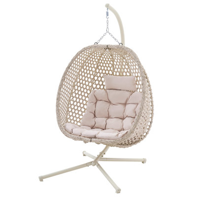 COMO HANGING RATTAN EGG CHAIR