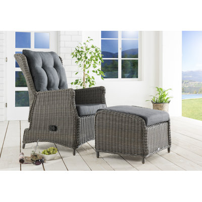 Loungesessel Counterpoint mit Polster