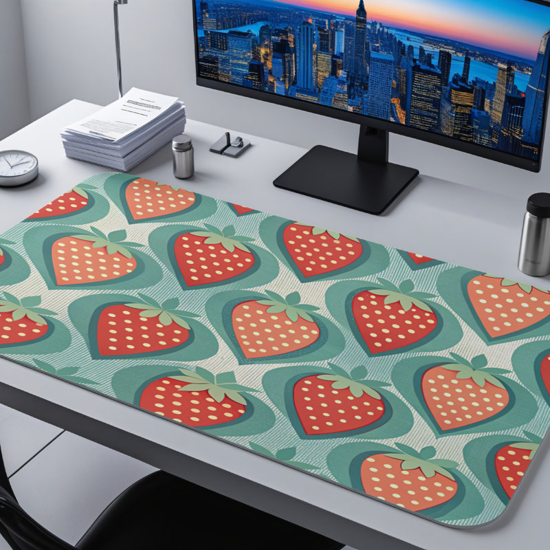 Polyester Desk Pad, 14.4x12.1