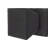 16" Height T-Shape Sherpa Upholstered Stool
