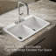 Riverby 33 In. Top-Mount Double-Bowl Kitchen Sink-1035019176-1017940970-1017940968