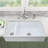 Island 35.5'' L Double Bowl Fireclay Kitchen Sink