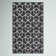 Mashawna Blocks Modern Geometric Black/White Rug