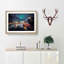 Moscow at Night - Picture Frame Painting Print-55581629-55581624