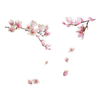 Plants & Flowers Non-Wall Damaging Wall Decal
