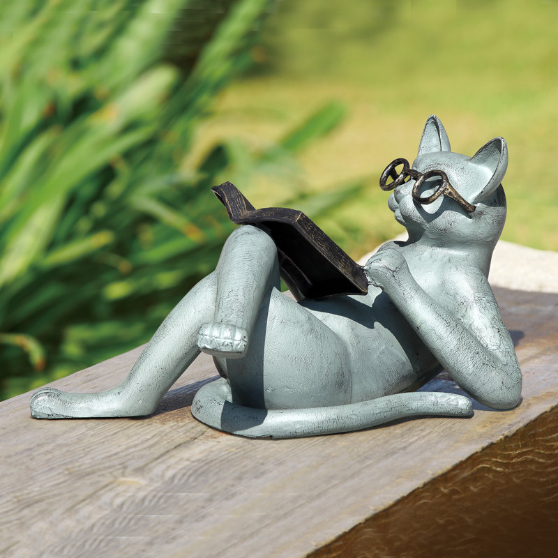 Cat Weather Resistant Garden Statue