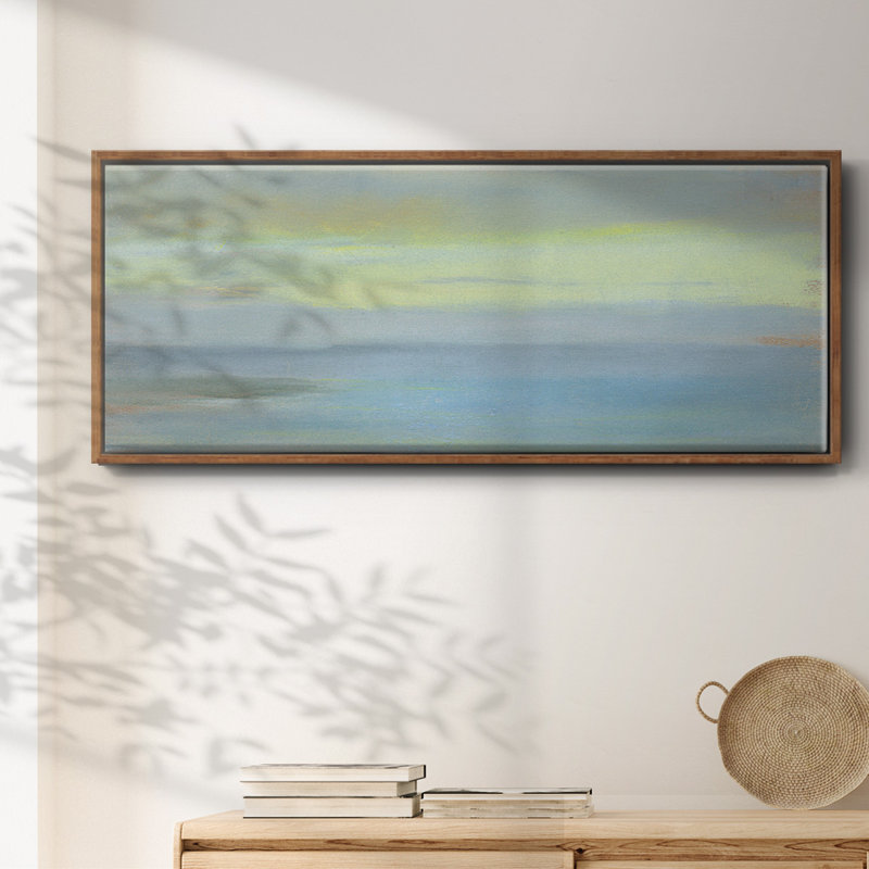 Marine Sunset- Framed Canvas