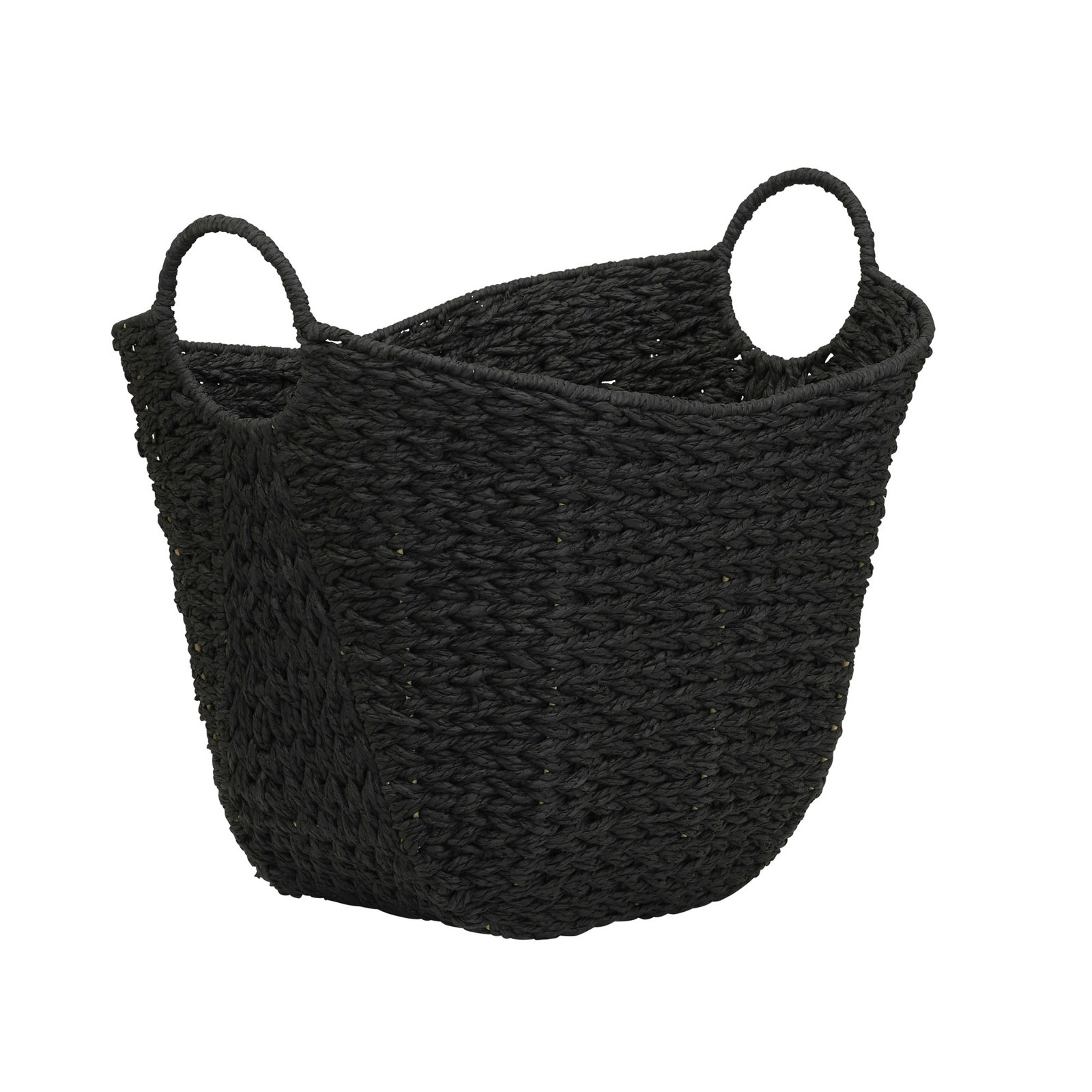 Jute Basket, Black