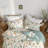 Emmanouil Floral Duvet Cover Set, 100% Washed Cotton,  Soft & Breathable-672543463